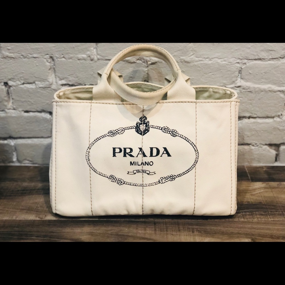 ❌SOLD❌Prada canvas bag